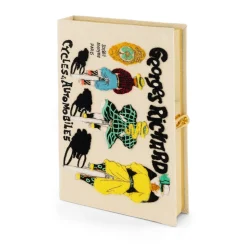 Cycles And Automobiles Book Clutch