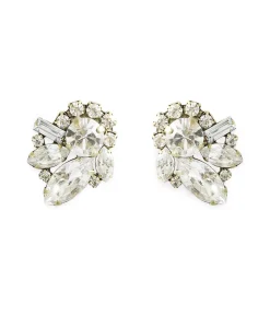 Cynthia Earrings in Crystal