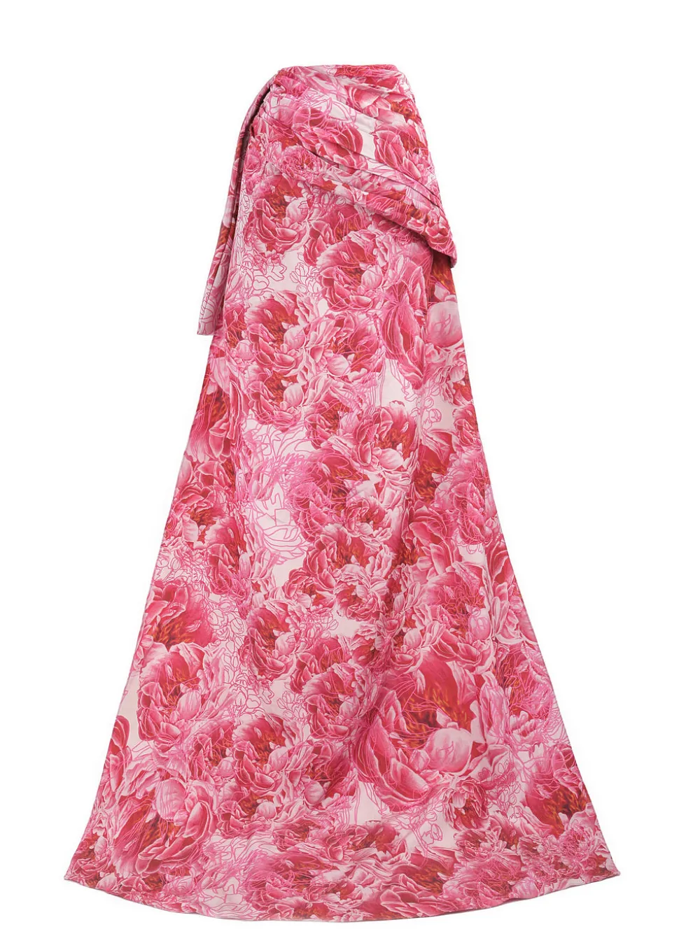 3D Flora Mini Skirt with Sash