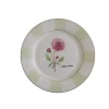 “Dahlias, Darling” Salad Plates, Set of 4