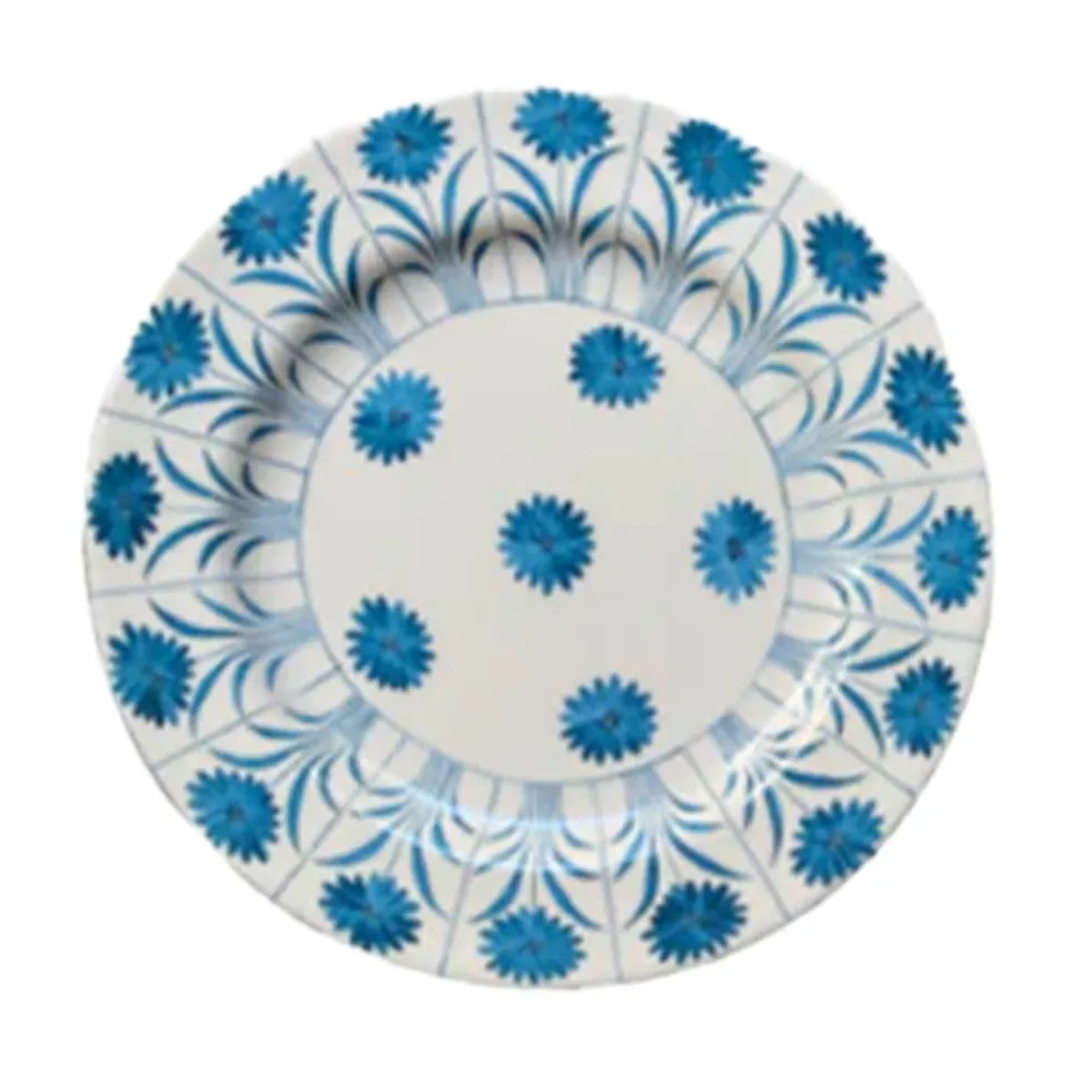 Daisy Plate in Blue