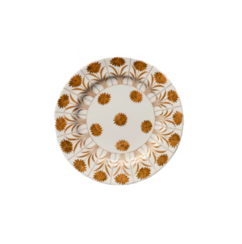 Daisy Plate in Orange