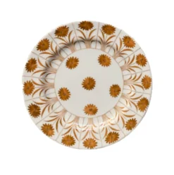 Daisy Plate in Orange