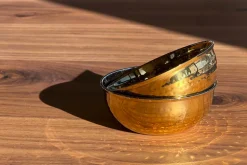 Dal Serving Bowl, Set of 4 in Hammered Stainless Steel
