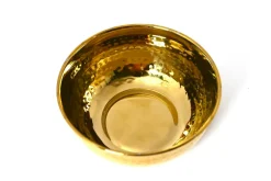 Dal Serving Bowl, Set of 4 in Hammered Stainless Steel