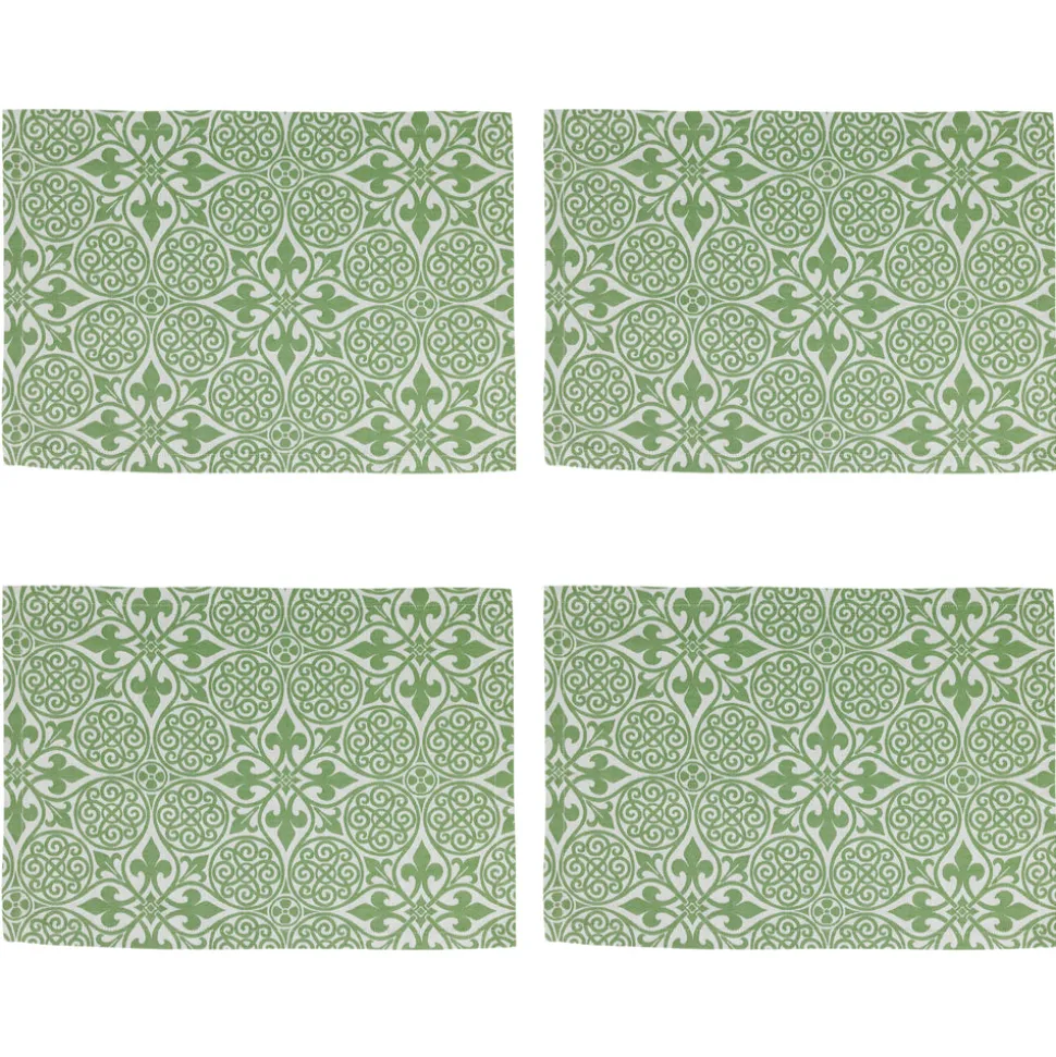 Damask Placemats, Set of 4