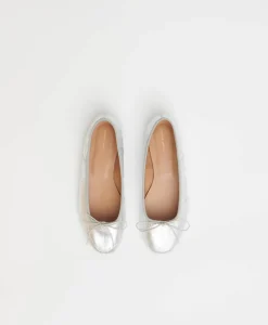 Dance Ballerina in Crinkle Silver