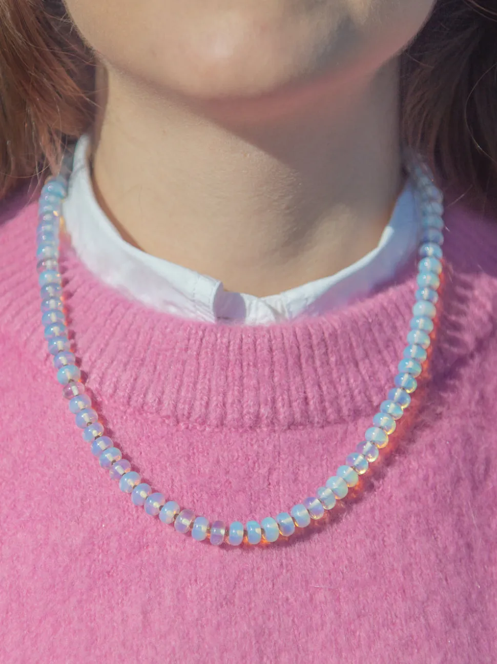 Dani Necklace in Clear