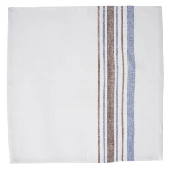 Danish Stripe Napkin in Taupe, Set of 4