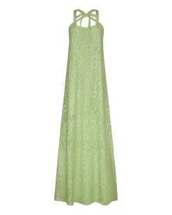 Daphne Dress in Tea Green Lace