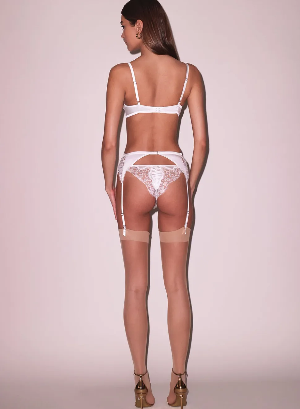 Daphne Lace Garter Belt