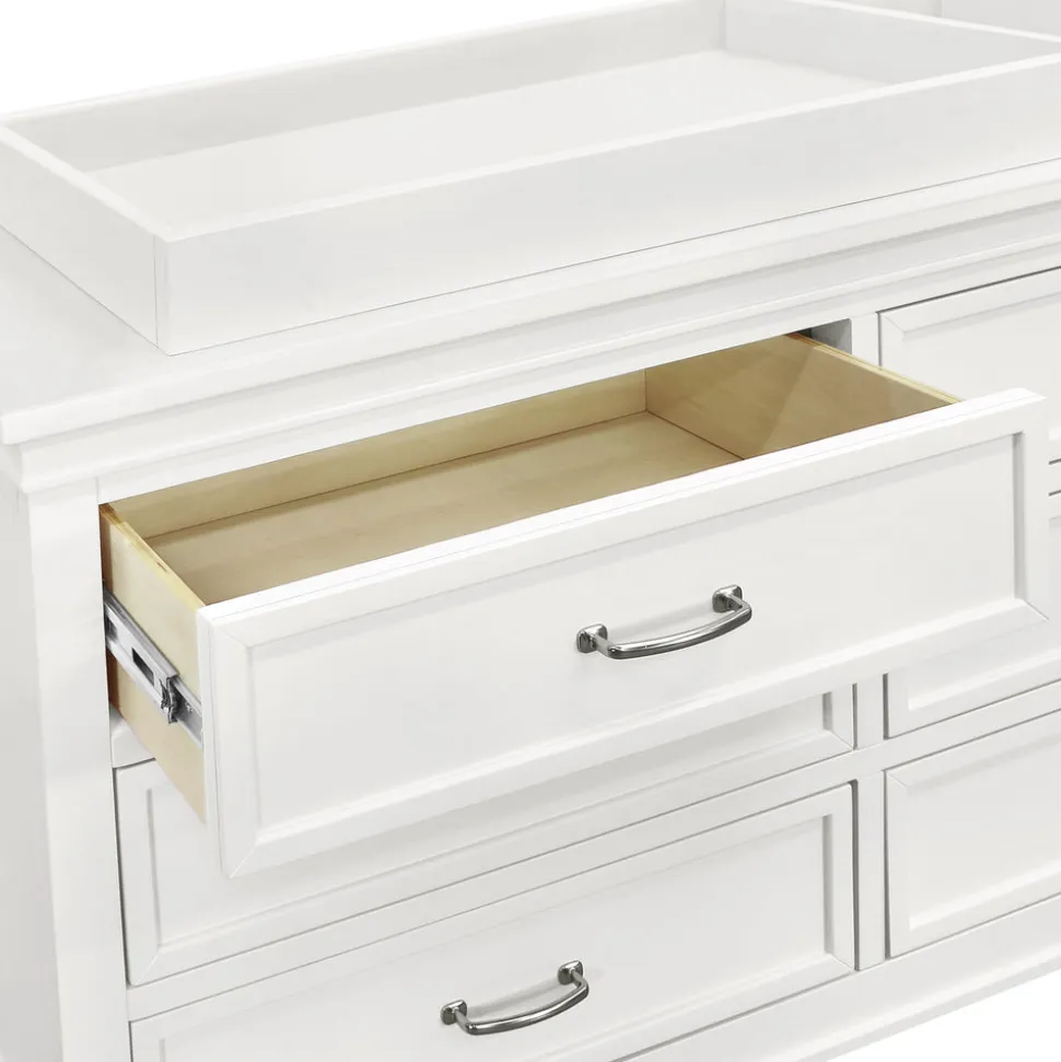 Darlington 6-Drawer Assembled Dresser in Warm White