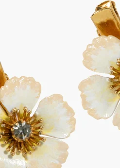 Debbie Hair Clips in Champagne