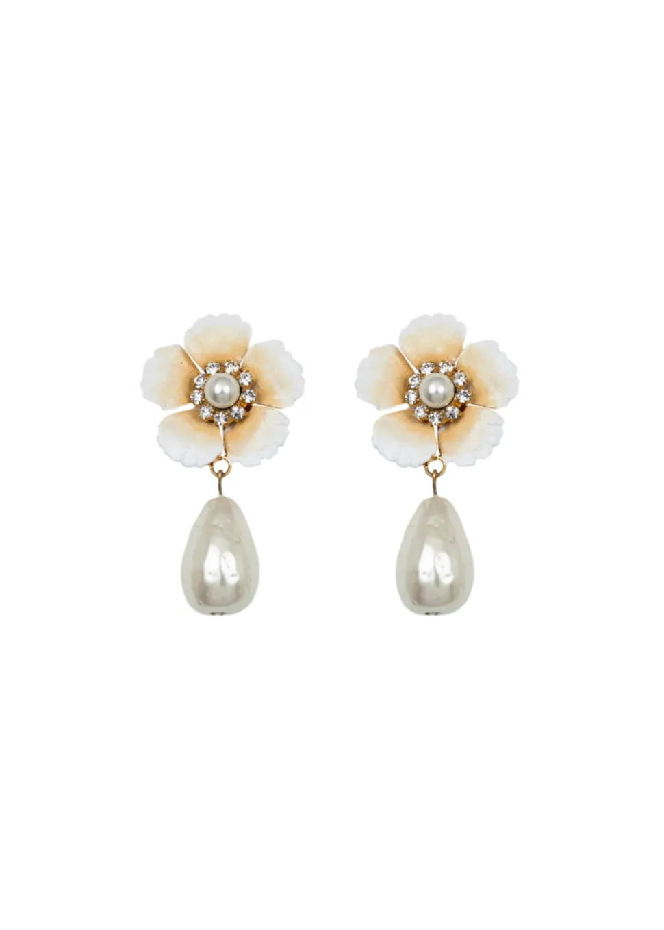 Deborah Earrings in Champagne