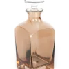 Decanter in Amber Smoke
