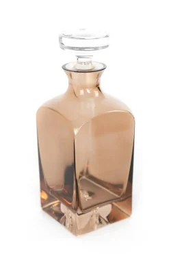 Decanter in Amber Smoke