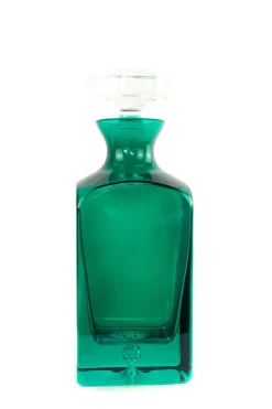 Decanter in Emerald Green