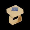 Deco Cube Napkin Rings, Set of Four