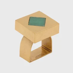 Deco Cube Napkin Rings, Set of Four