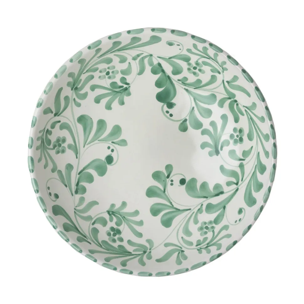 Deep Pasta Plate in Verde