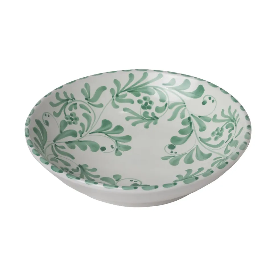 Deep Pasta Plate in Verde