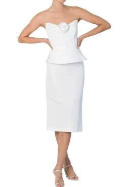 Delicias Skirt in White