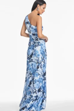 Delphine Gown in Ceylon Floribunda
