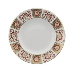 Derby Panel Dinnerware in Red