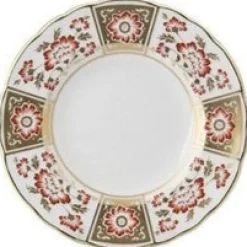 Derby Panel Dinnerware in Red