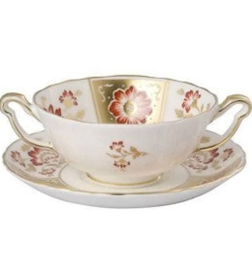 Derby Panel Dinnerware in Red
