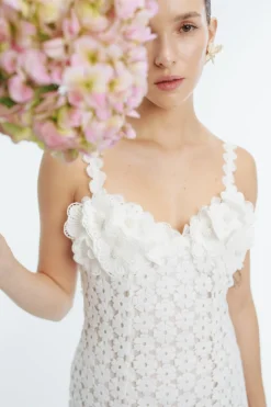 Destin Maxi Dress in White