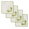 DESTREE x Cabana Embroidered Cocktail Napkins, Set of 4