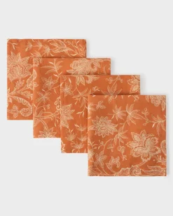 DESTREE x Cabana Napkins Orange, Set of 4