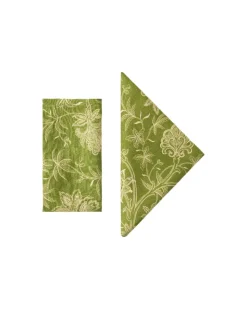 DESTREE x Cabana Napkins in Green, Set of 4