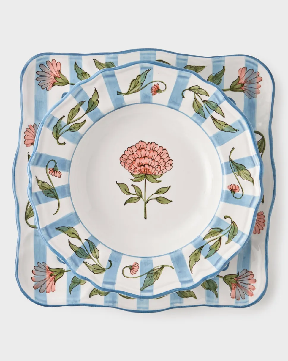 DESTREE x Cabana Soup Plate in Light Blue