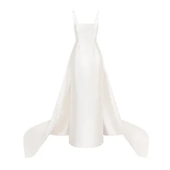 Detachable Silk Train | STYLE 112