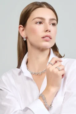 Diamond Fleur-De-Lys Necklace