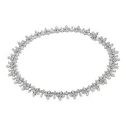 Diamond Fleur-De-Lys Necklace