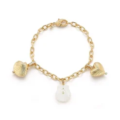 Diamond Lobster Clasp Handmade Link Charm Bracelet