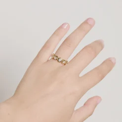 Diamond Medium Nesting Gem Eternity Ring
