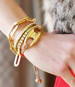 Diamond Pickle Ball Bracelet