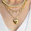 Diamond Pickle Ball Necklace