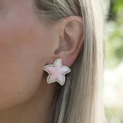 Diamond Starfish Studs
