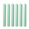 Dinner Candles in Hellebore Green