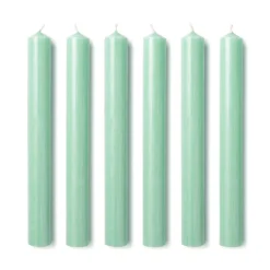 Dinner Candles in Hellebore Green