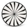 Dinner Plate With Candy Cane Stripes