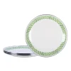 Dinner Plates in Green Scallop, Set of 4