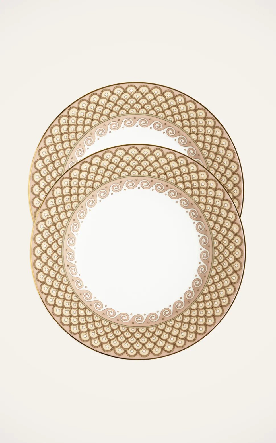 Dinner Plates in Odysseus Dusty Pink, Set of 2