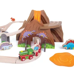 Dinosaur Railway Set