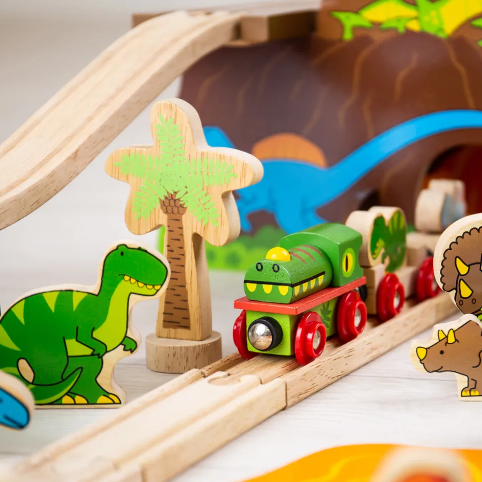 Dinosaur Railway Set